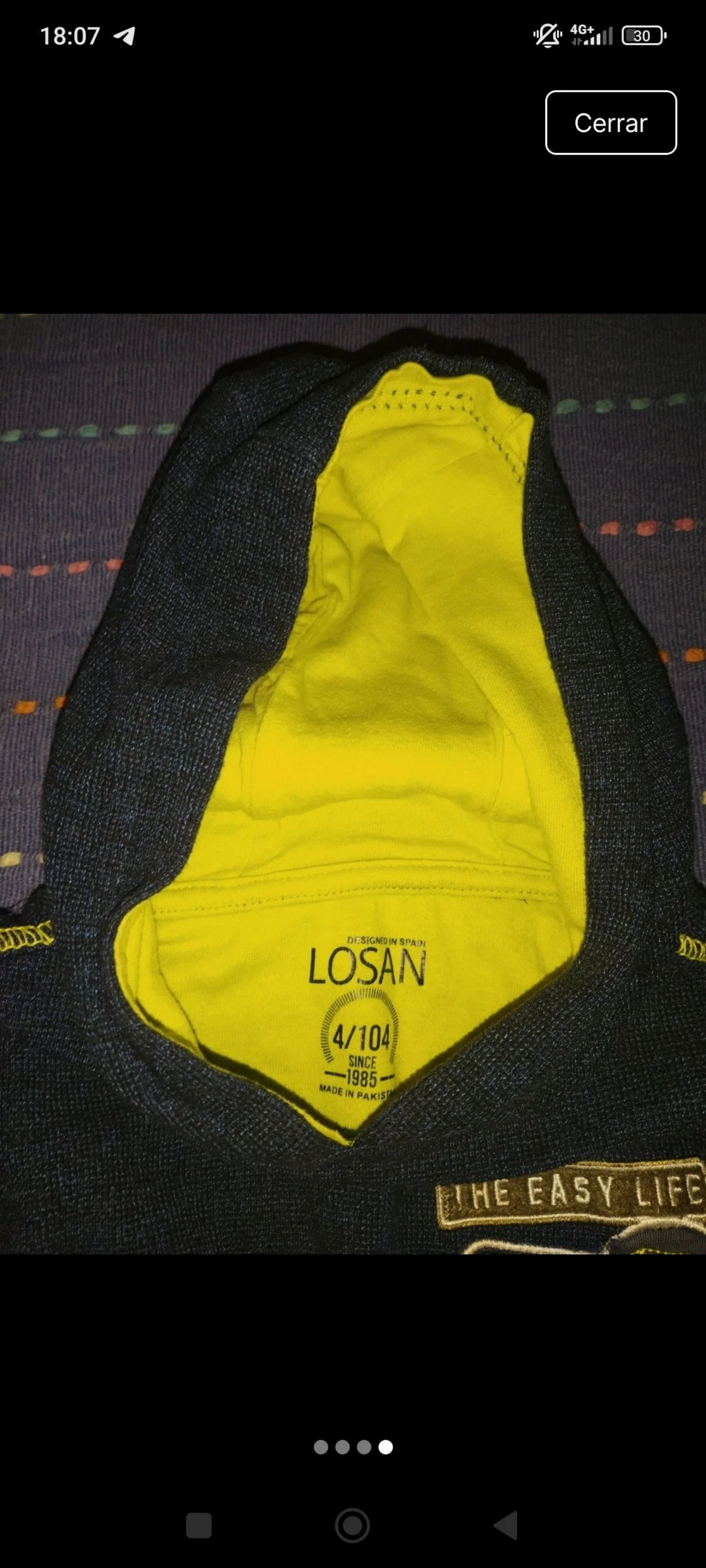 Jongens hoodie 104cm Losan – photo 4